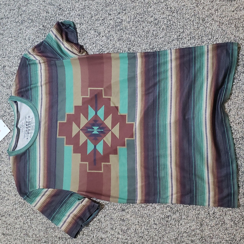 Aztec Serape Crazy Train Women's T Shirt